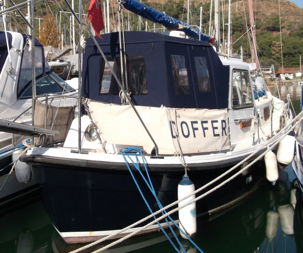 Used Boats For Sale in Turkey by owner | 1973 Eista Werf Rogger 35